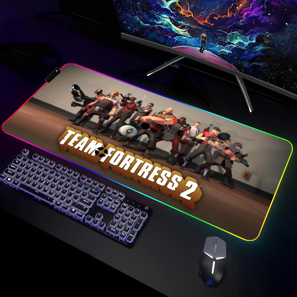 Gaming Keyboard No Rgb - Team F-Fortress 2 Game Mouse Pad
