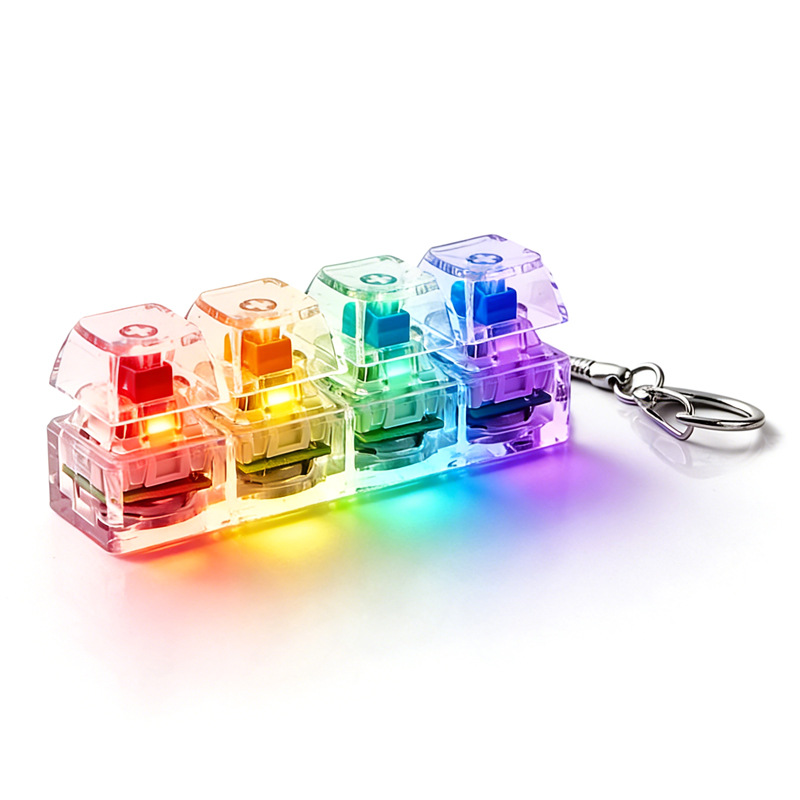 Light Up 4 Keys Finger Keyboar - Gaming Keyboard Test recension och pris