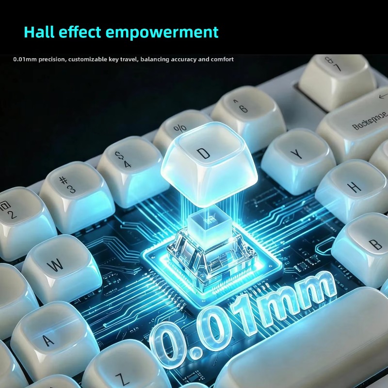 Ajazz for AK039 Magnetic Switc - Gaming Keyboard Mini recension och pris