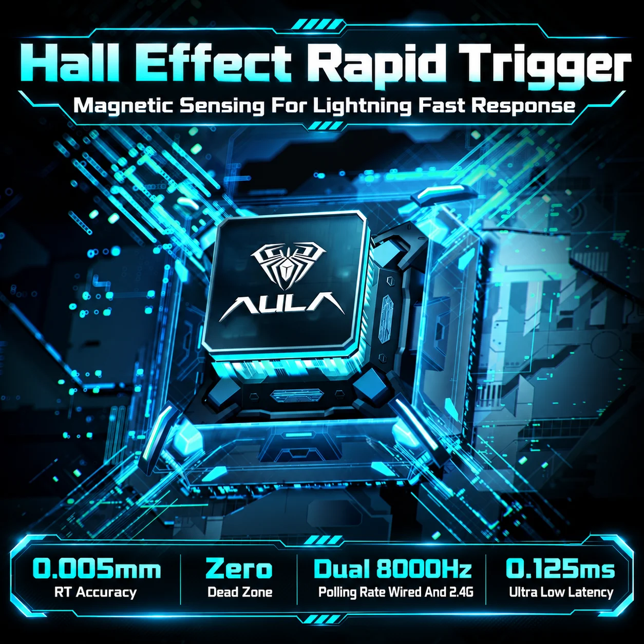 AULA Hero68 XS Hall Effect Gam - Gaming Keyboard Nearby recension och pris