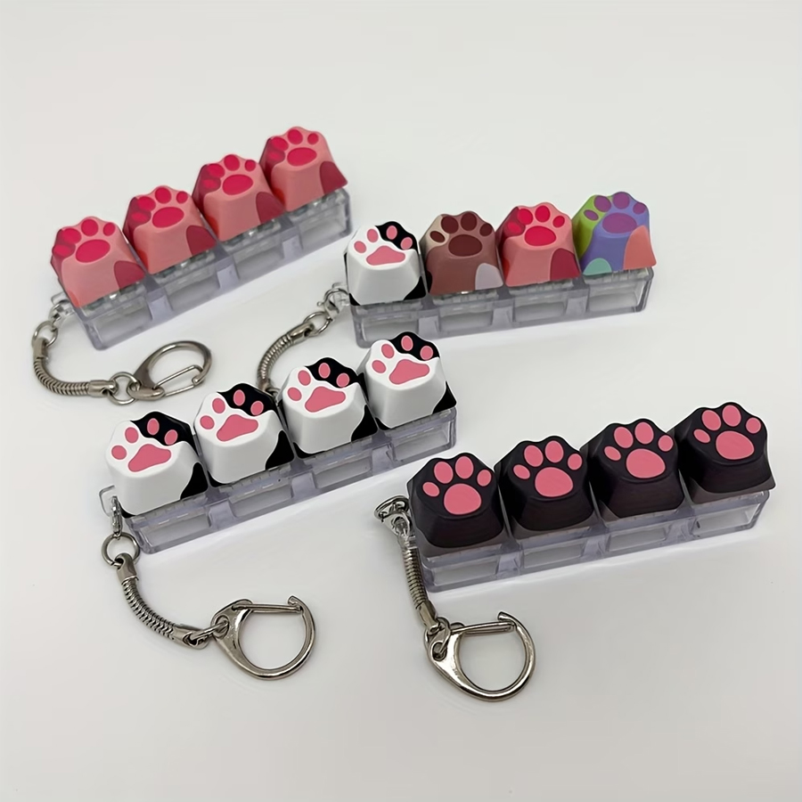 Cat Paw Button Stress Relief T - Gaming Keyboard Test recension och pris