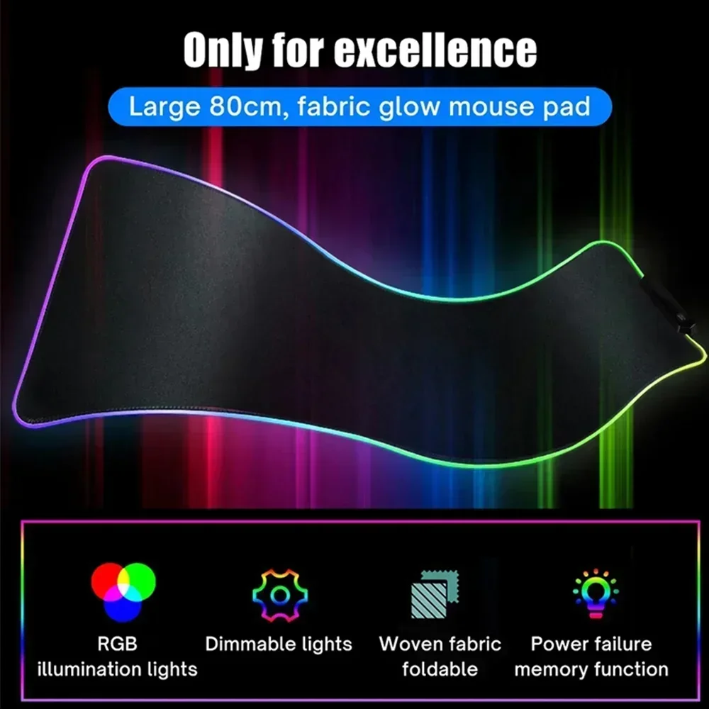 RGB Chainsaw Man Large Mouse P - Gaming Keyboard No Rgb recension och pris