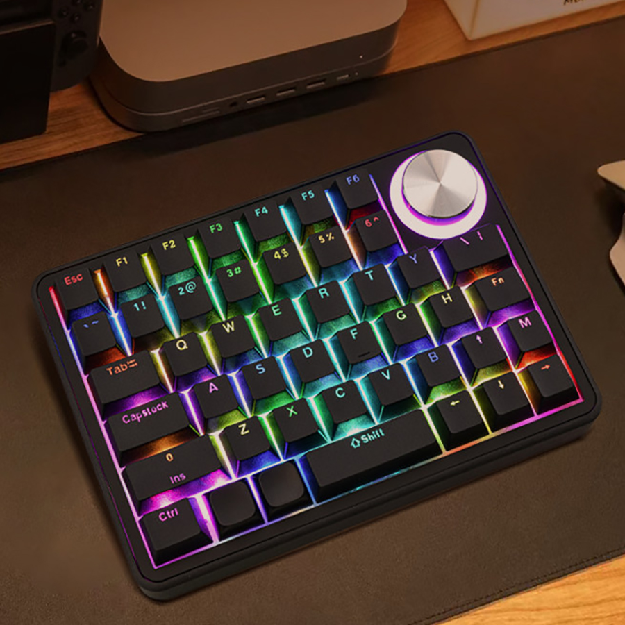 Wireless Macro Keyboard 3 Mode - Gaming Keyboard Mini recension och pris