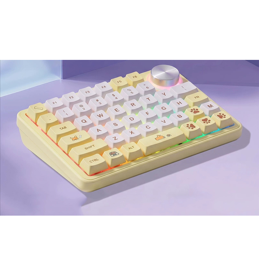 Wireless Macro Keyboard 3 Mode - Gaming Keyboard Mini recension och pris