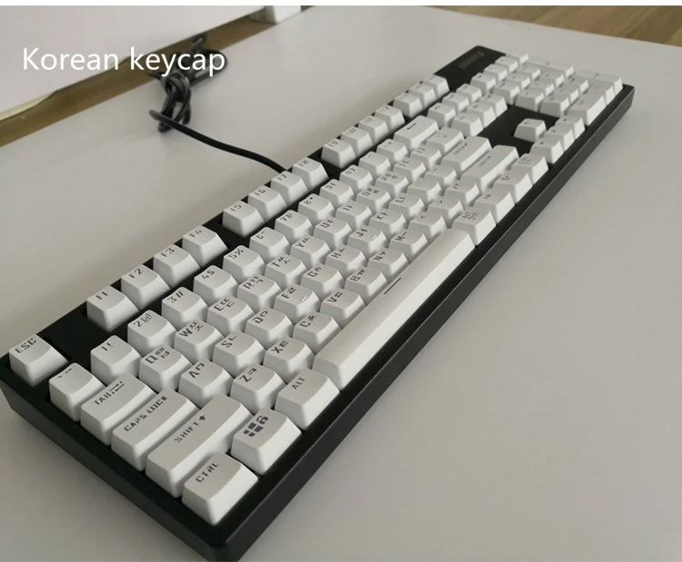 104 Keys Russian Korean Backli - Gaming Keyboard Mini recension och pris