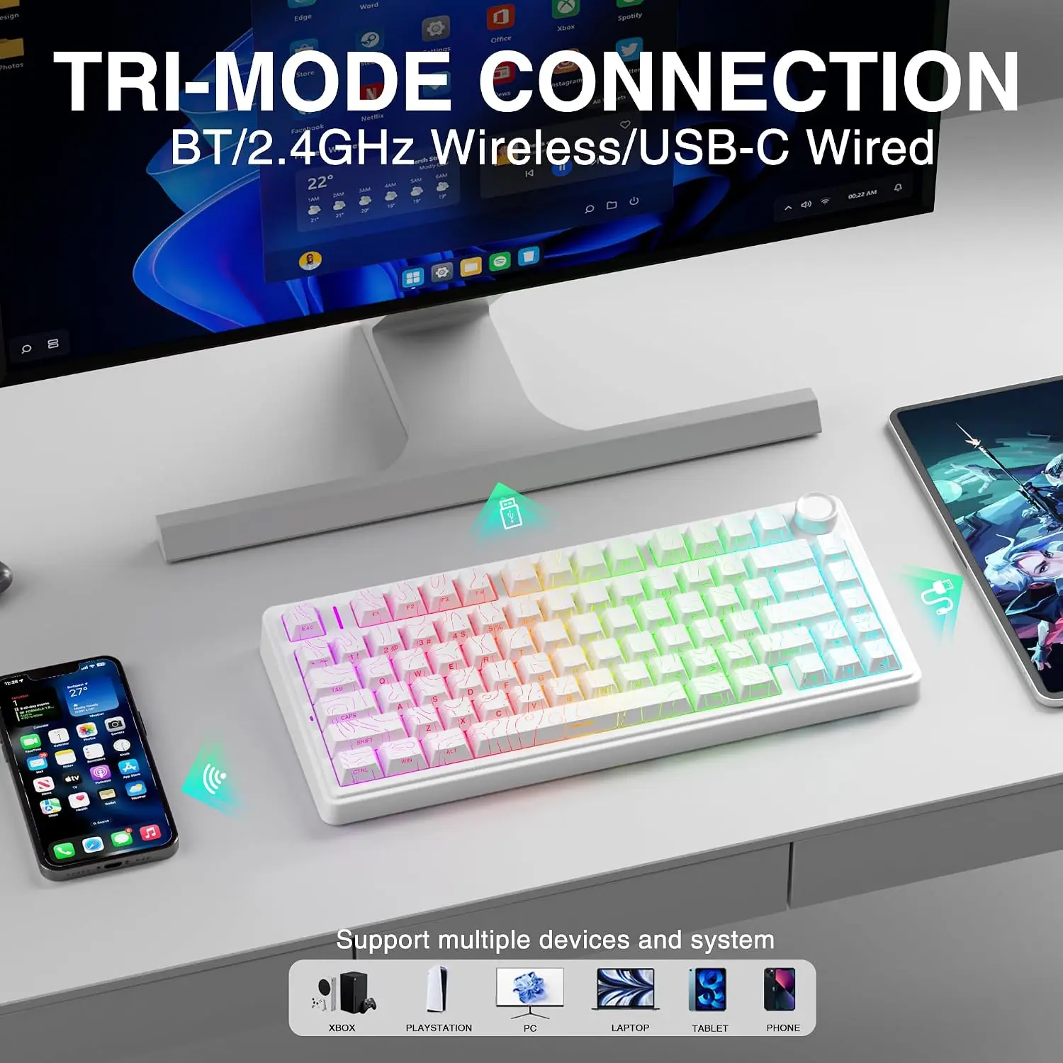 AULA F75 HE Magnetic Keyboard  - Gaming Keyboard Nearby recension och pris